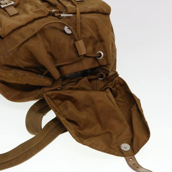 PRADA Backpack Nylon Bronze Auth 38309 - Picture 10 of 10